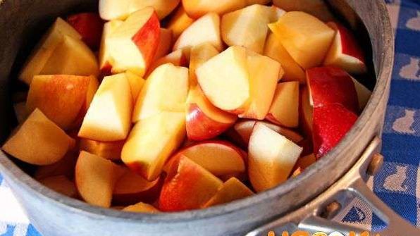 компот из яблок