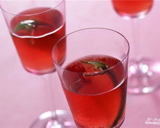 Компот из замороженной черники