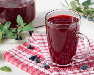 Компот из жимолости