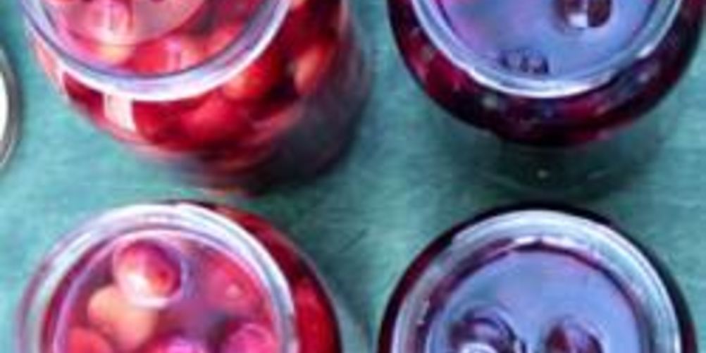 Рецепт вишневого компота на зиму