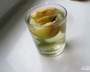 Яблочный компот из свежих яблок