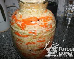 Квашеная капуста без рассола