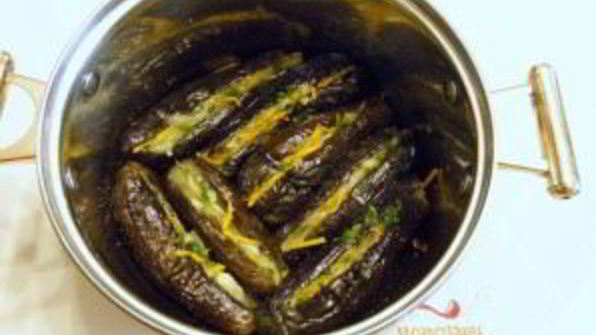 квашенные синенькие с морковкой