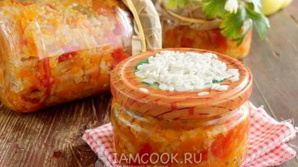 Лечо с рисом