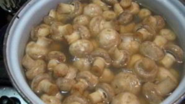 грибочки маринованные рождественские