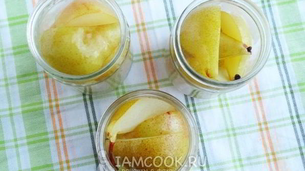 груши маринованные на зиму без стерилизации