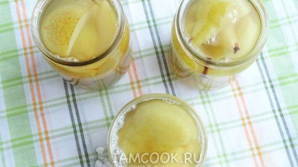 груши маринованные на зиму без стерилизации