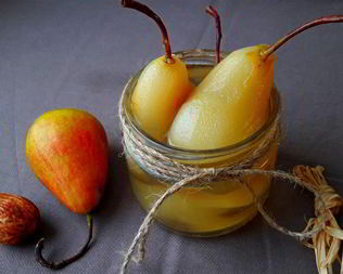 Груши маринованные