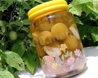 Маринованная алыча