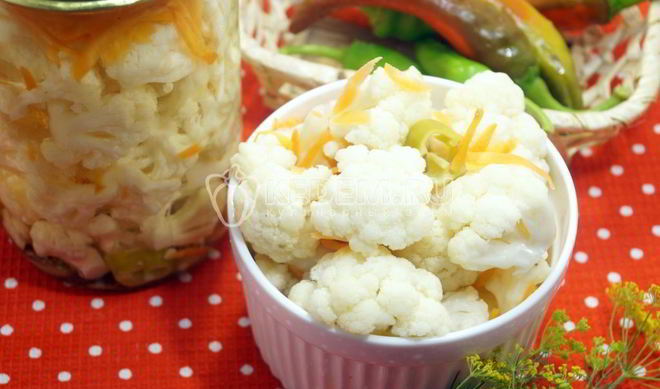 Маринованная цветная капуста Хрустяшка