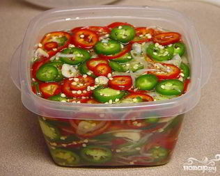 Маринованный адский перец