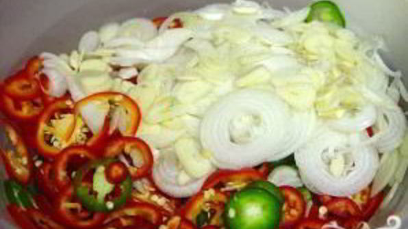 маринованный адский перец