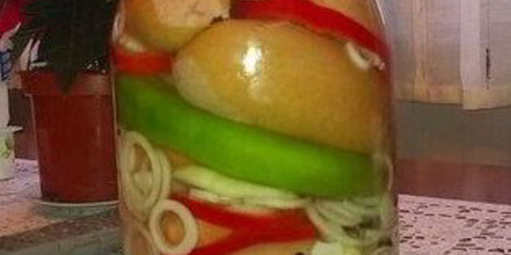 Рецепт маринованных и фаршированные шпикачки к пиву