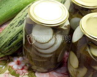 Маринованные кабачки на зиму