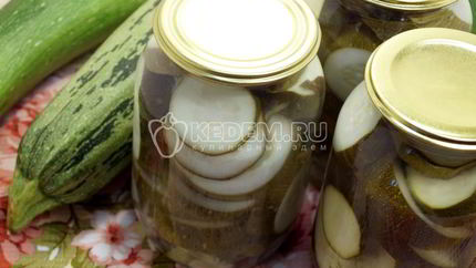 Маринованные кабачки на зиму