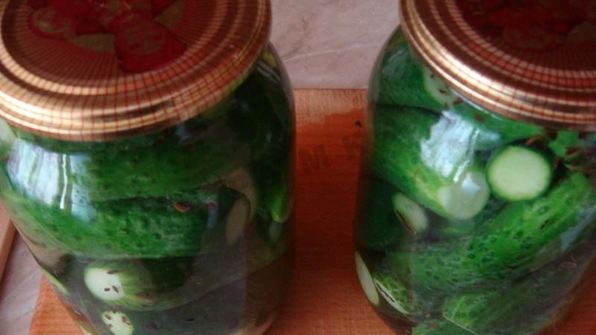 маринованные корнишоны на зиму
