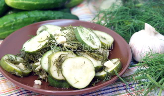 Маринованные огурчики Быстрые