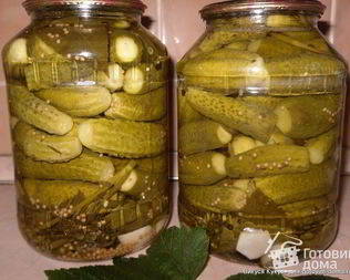 Маринованные огурчики по-польски