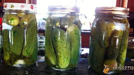 Маринованные огурцы хрустящие на зиму