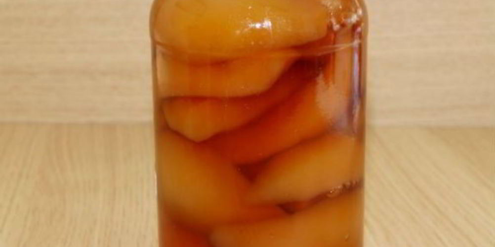 Рецепт маринованных персиков