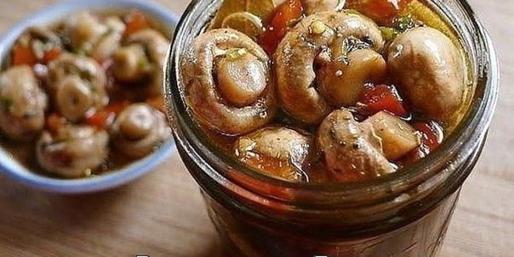 Рецепт маринованных шампиньонов