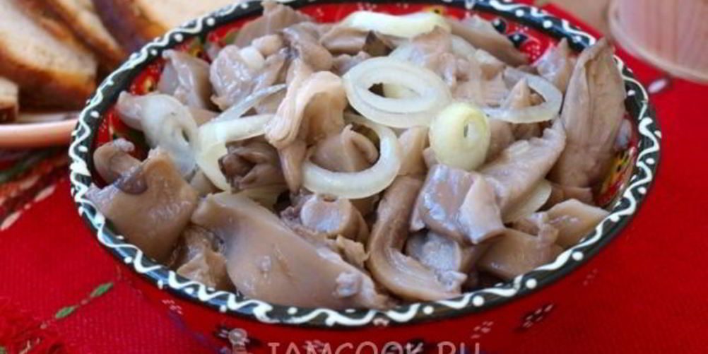 Рецепт маринованных вешенок