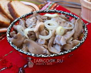 Маринованные вешенки