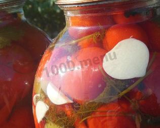 Помидоры маринованные без стерилизации