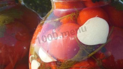 Помидоры маринованные без стерилизации