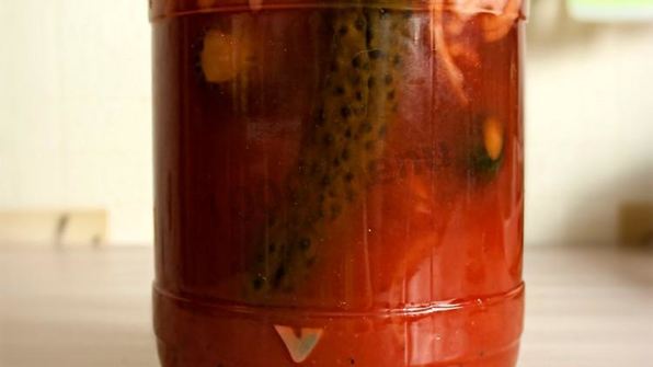 огурцы в томатном соке на зиму