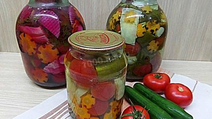 Овощное ассорти на зиму