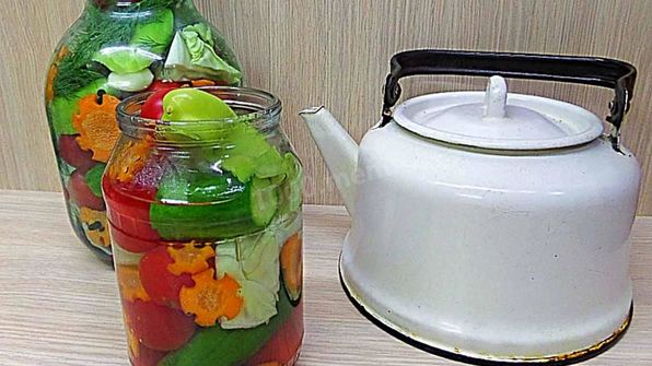 овощное ассорти на зиму