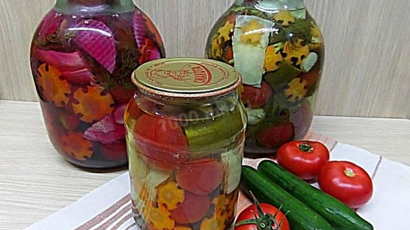 овощное ассорти на зиму