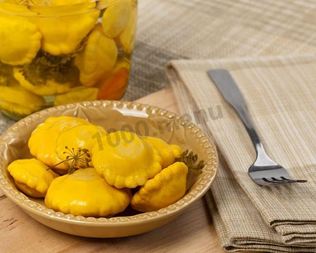 Патиссоны без стерилизации на зиму