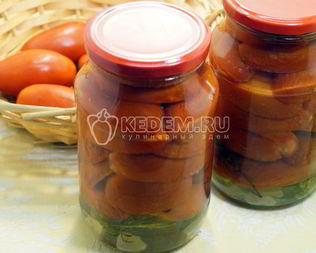 Помидоры в желе на зиму