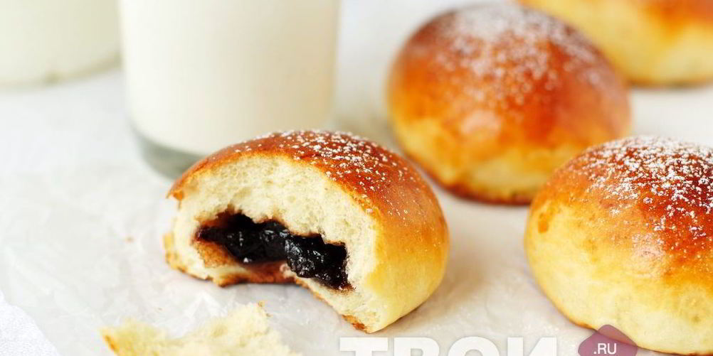 Рецепт булочек с повидлом