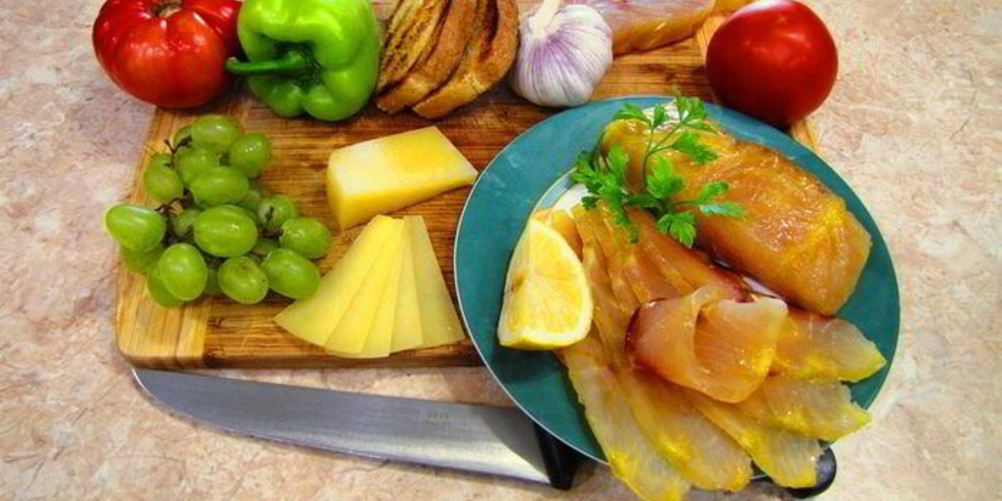 Рецепт домашней слабосоленой осетрины