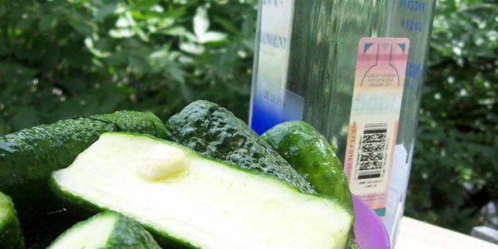 Рецепт малосольных огурчиков в пакете