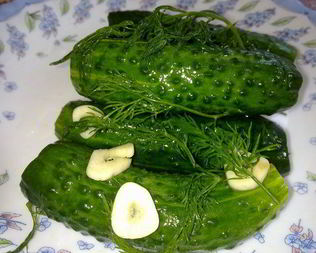 Малосольные огурцы мегахрустящие