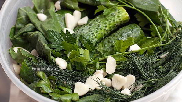 малосольные огурцы