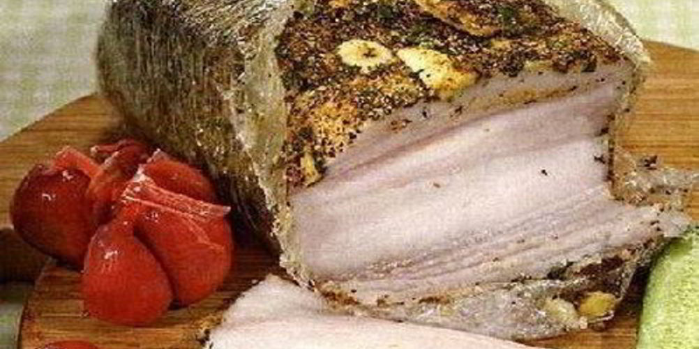 Рецепт мятного сала с приправой карри