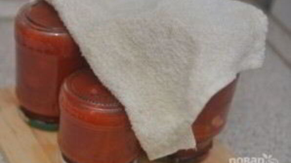 помидоры в собственном соку с чесноком