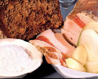 Сало быстрой засолки