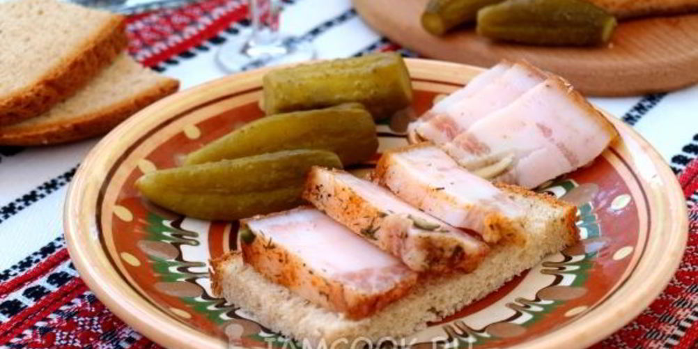 Рецепт сала по-украински