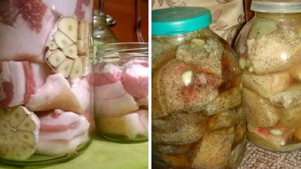 Сало в банке