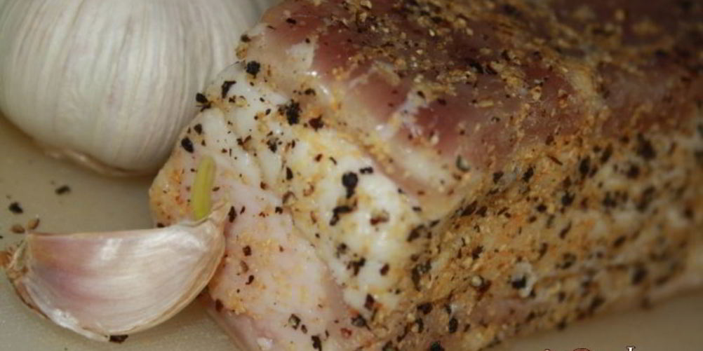 Рецепт сала в тузлуке