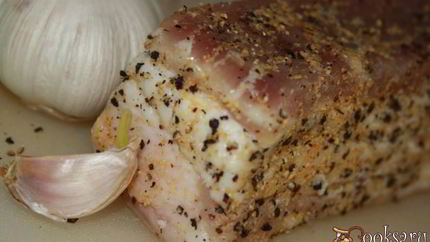 Сало в тузлуке