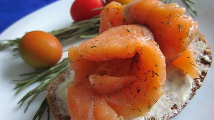 Семга соленая по-фински