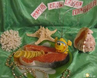 Слабосоленая форель