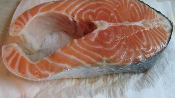 слабосоленая форель